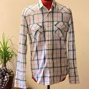 American Eagle Western style shirt